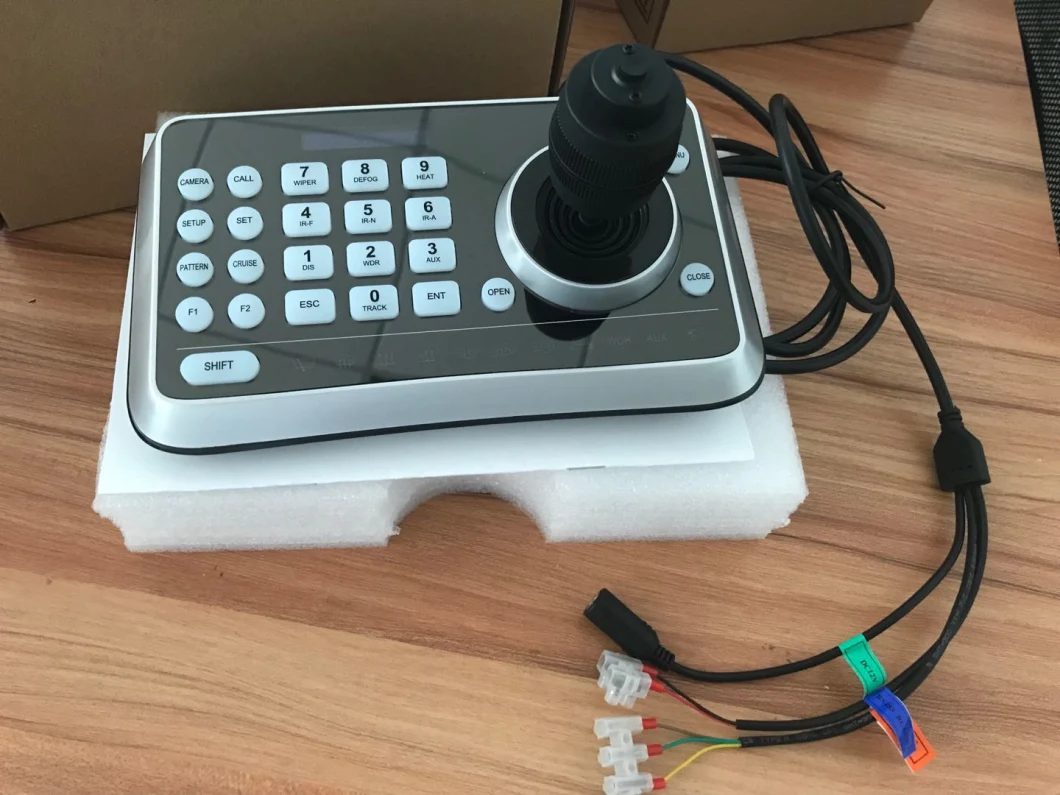 4D Mini Keyboard PTZ Camera Controller with Joystick