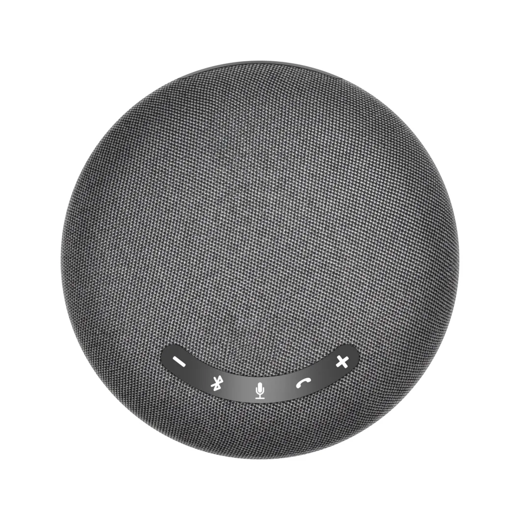 Conference Omnidirectional Microphone 360 Speakerphone USB Bluetooth 4 Microphones