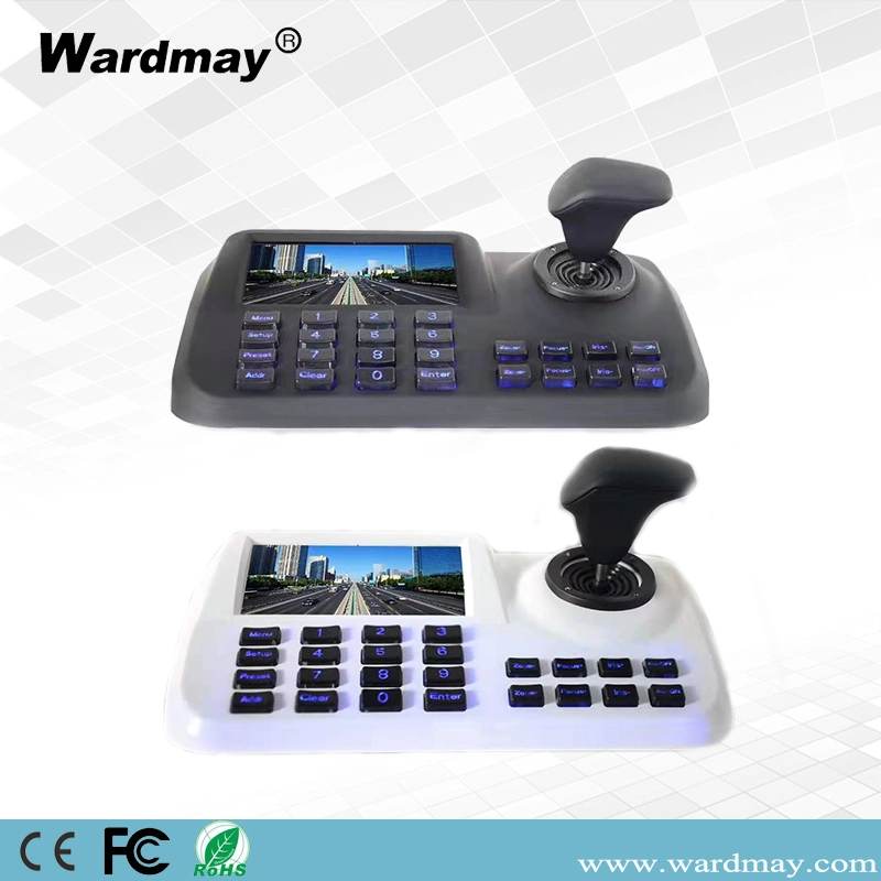 Surveillance 4.0/5.0MP IP PTZ Camera Keyboard Controller