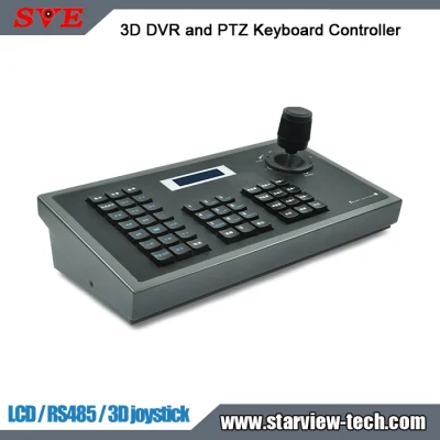 Controlador de teclado de cámara de seguridad 3D DVR y PTZ 4101FT